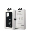 Buy Karl Lagerfeld Silicone Metal Script Logo Apple iPhone 14 Pro black - KLD21967 - {ean13} - Home Screen Store Europe