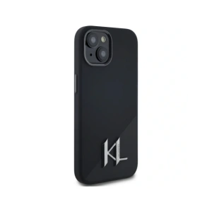 Buy Karl Lagerfeld Silicone Shadow Metal Initial MagSafe Apple iPhone 15 black - KLD21969 - {ean13} - Home Screen Store Europe