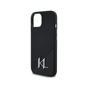 Buy Karl Lagerfeld Silicone Shadow Metal Initial MagSafe Apple iPhone 15 black - KLD21969 - {ean13} - Home Screen Store Europe