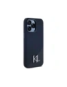 Kup Karl Lagerfeld Silikon Schatten Metall Initial MagSafe Apple iPhone 15 Pro schwarz - KLD21970 - {ean13} - Sklep Home Screen