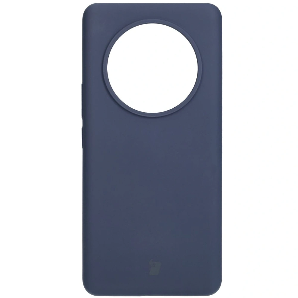 Silikonowe etui Bizon Soft Case do Honor Magic7 Lite ciemnoniebieskie