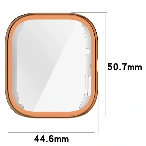 Kup Etui z osłoną ekranu Bizon Case Watch Felipe do Xiaomi Redmi Watch 5 różowozłote - BIZ8646 - {ean13} - Sklep Home Screen