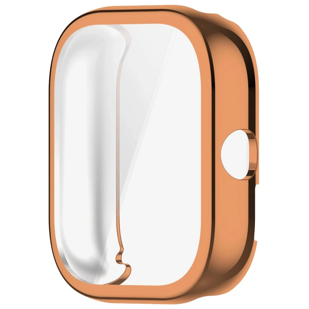 Etui z osłoną ekranu Bizon Case Watch Felipe do Xiaomi Redmi Watch 5 różowozłote