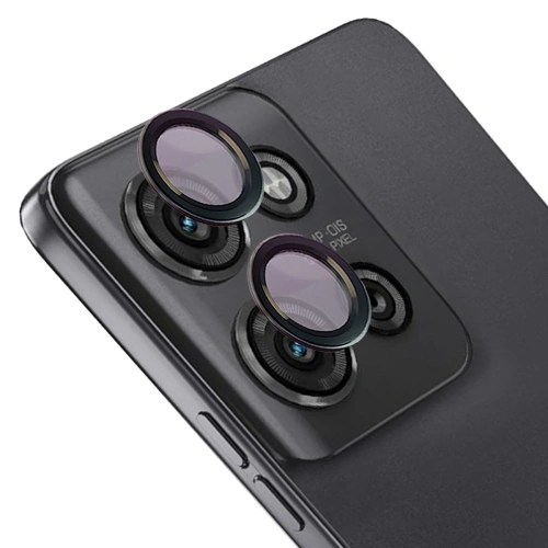 Kup Bizon üveg snap lencse Motorola Moto G75 5G fekete keret - BIZ8649 - {ean13} - Sklep Home Screen