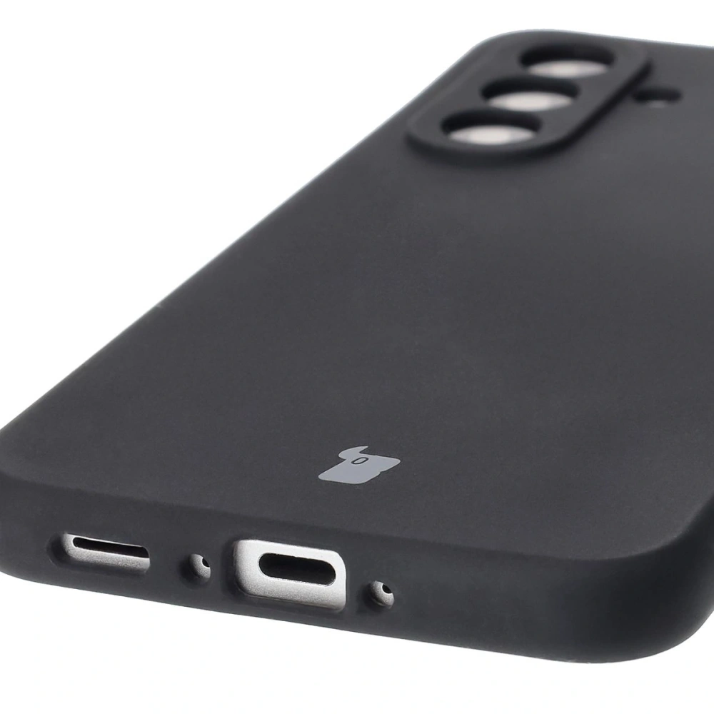 Silikonowe etui Bizon Soft Case do Samsung Galaxy A36 5G czarne