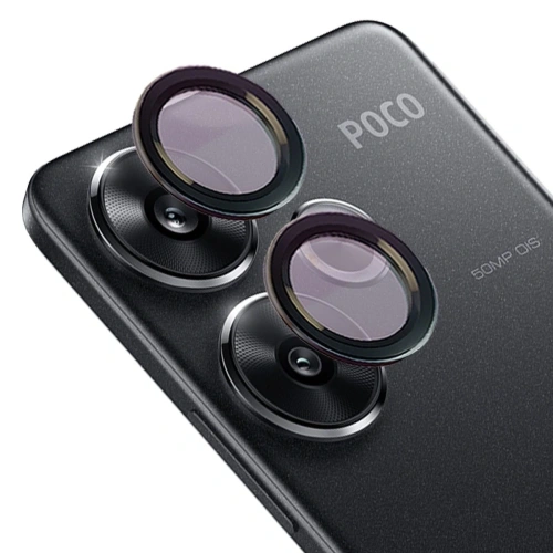 Buy Bizon Glass Snap Lens Xiaomi Poco F6 black frame - BIZ8654 - {ean13} - Home Screen Store Europe