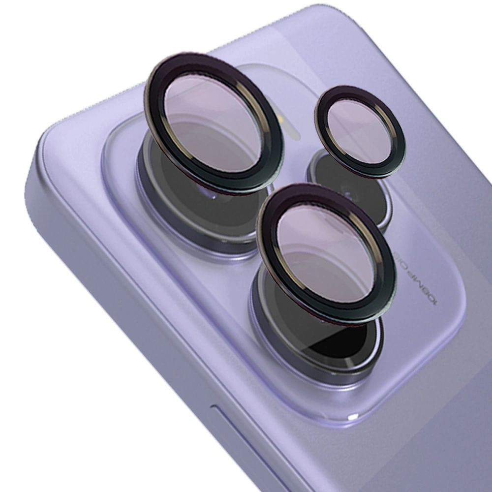 Szkło na aparat Bizon Glass Snap Lens do Xiaomi Redmi Note 14 5G czarna ramka