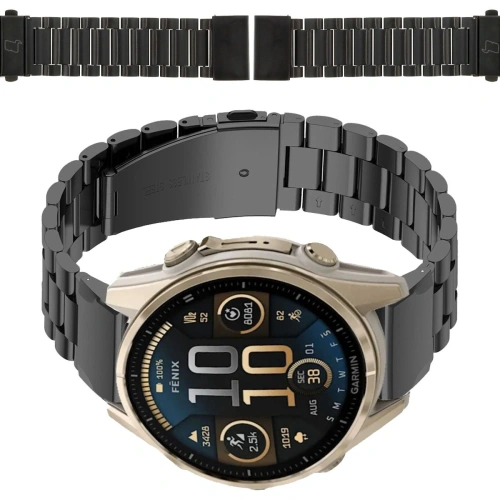Kup Bizon náramkové hodinky Strap Aura Smartwatch 20mm černé - BIZ8667 - {ean13} - Sklep Home Screen