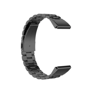 Kup Pasek ze stali nierdzewnej Bizon Strap Watch Aura do Smartwatcha 20 mm czarny - BIZ8667 - {ean13} - Sklep Home Screen