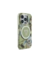 Kup Etui Guess Glitter Flowers Triangle Buttons MagSafe do Apple iPhone 16 Pro zielony - GUE4418 - {ean13} - Sklep Home Screen