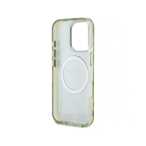 Kup Guess Flori Sclipitoare Butoane Triunghi MagSafe Apple iPhone 16 Pro verde - GUE4418 - {ean13} - Sklep Home Screen