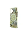 Kup Etui Guess Glitter Flowers Triangle Buttons MagSafe do Apple iPhone 16 zielony - GUE4419 - {ean13} - Sklep Home Screen