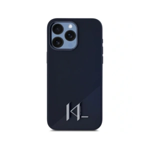 Kup Karl Lagerfeld Siliconă Umbră Metal Inițială MagSafe Apple iPhone 15 Pro Max negru - KLD21971 - {ean13} - Sklep Home Screen