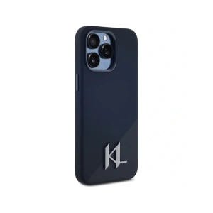 Kup Karl Lagerfeld Siliconă Umbră Metal Inițială MagSafe Apple iPhone 15 Pro Max negru - KLD21971 - {ean13} - Sklep Home Screen