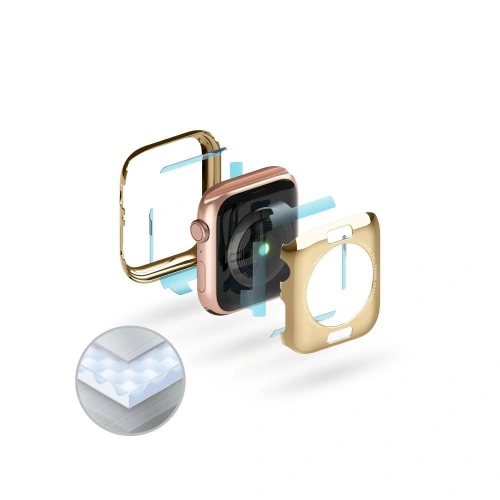 Kup Überzug Ringke Full Frame Styling Apple Watch 4/5/6/7/8/9/SE 44/45mm Edelstahl Schwarz AW4-44-72 - RGK1185BLK - {ean13} - Sklep Home Screen