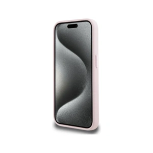 Kup Karl Lagerfeld Umbră din silicon Metal Initial MagSafe Apple iPhone 15 Pro Max roz - KLD21972 - {ean13} - Sklep Home Screen