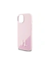 Buy Karl Lagerfeld Silicone Shadow Metal Initial MagSafe Apple iPhone 15 pink - KLD21974 - {ean13} - Home Screen Store Europe