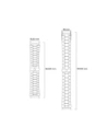 Kup Pasek ze stali nierdzewnej Bizon Strap Watch Aura do Smartwatcha 20 mm tęczowy - BIZ8669 - {ean13} - Sklep Home Screen