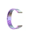 Kup Pasek ze stali nierdzewnej Bizon Strap Watch Aura do Smartwatcha 20 mm tęczowy - BIZ8669 - {ean13} - Sklep Home Screen