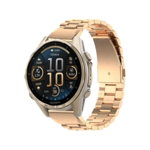 Kup Pasek ze stali nierdzewnej Bizon Strap Watch Aura do Smartwatcha 20 mm różowozłoty - BIZ8670 - {ean13} - Sklep Home Screen