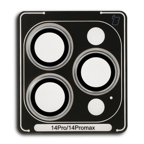 Kup Szkło na aparat z aplikatorem Bizon Glass Snap Lens do Apple iPhone 14 Pro / 14 Pro Max srebrna ramka - BIZ8674 - {ean13} - Sklep Home Screen