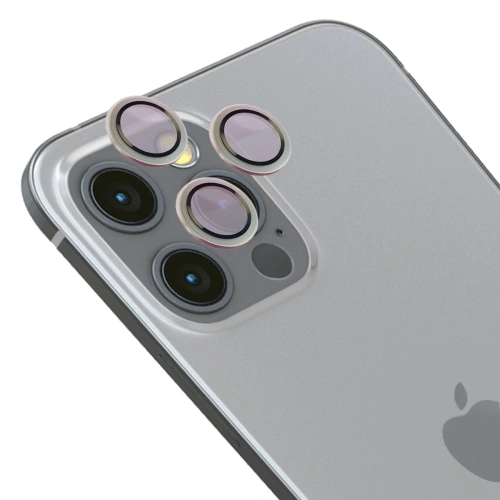 Kup Szkło na aparat z aplikatorem Bizon Glass Snap Lens do Apple iPhone 12 Pro / 11 Pro / 11 Pro Max srebrna ramka - BIZ8675 - {ean13} - Sklep Home Screen