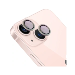 Buy Bizon Glass Snap Lens Apple iPhone 13 / 13 Mini silver frame - BIZ8676 - {ean13} - Home Screen Store Europe