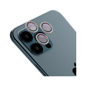 Kup Bizon Glass Snap Lens Apple iPhone 12 Pro Max cadru argintiu - BIZ8677 - {ean13} - Sklep Home Screen