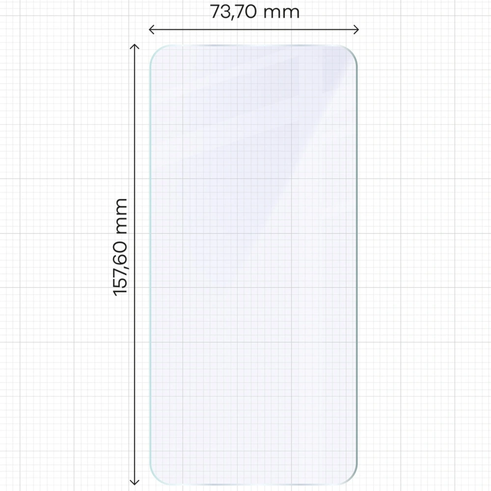 Elastyczne szkło hybrydowe Bizon Glass Mule do Samsung Galaxy M35 5G / A35 5G / A55 5G