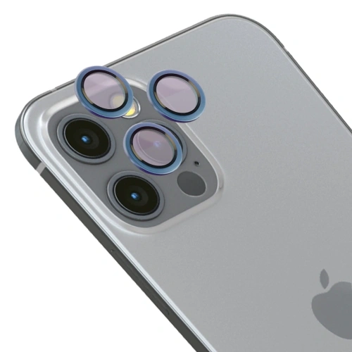 Kup Szkło na aparat z aplikatorem Bizon Glass Snap Lens do Apple iPhone 12 Pro / 11 Pro / 11 Pro Max morska ramka - BIZ8680 - {ean13} - Sklep Home Screen