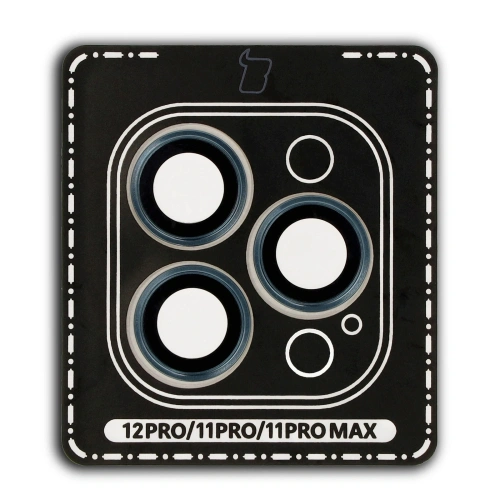 Kup Szkło na aparat z aplikatorem Bizon Glass Snap Lens do Apple iPhone 12 Pro / 11 Pro / 11 Pro Max morska ramka - BIZ8680 - {ean13} - Sklep Home Screen