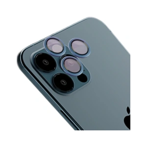 Kup Bizon Glass Snap Lens Apple iPhone 12 Pro Max cadru marin - BIZ8681 - {ean13} - Sklep Home Screen