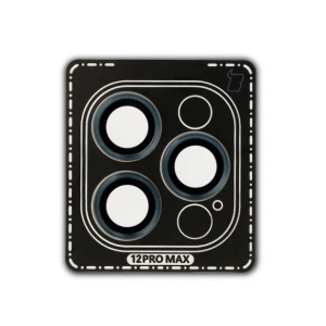 Buy Bizon Glass Snap Lens Apple iPhone 12 Pro Max marine frame - BIZ8681 - {ean13} - Home Screen Store Europe