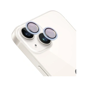 Buy Bizon Glass Snap Lens Apple iPhone 14 / 14 Plus light blue frame - BIZ8683 - {ean13} - Home Screen Store Europe