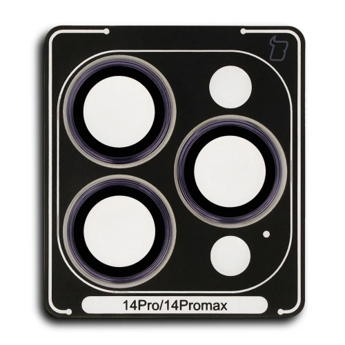 Kup Szkło na aparat z aplikatorem Bizon Glass Snap Lens do Apple iPhone 14 Pro / 14 Pro Max ciemnofioletowa ramka - BIZ8684 - {ean13} - Sklep Home Screen