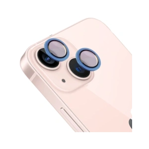 Kup Bizon Glass Snap Lens Apple iPhone 13 / 13 Mini cadru albastru - BIZ8686 - {ean13} - Sklep Home Screen