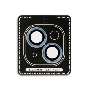 Kup Bizon Glass Snap Lens Apple iPhone 13 / 13 Mini blauer Rahmen - BIZ8686 - {ean13} - Sklep Home Screen