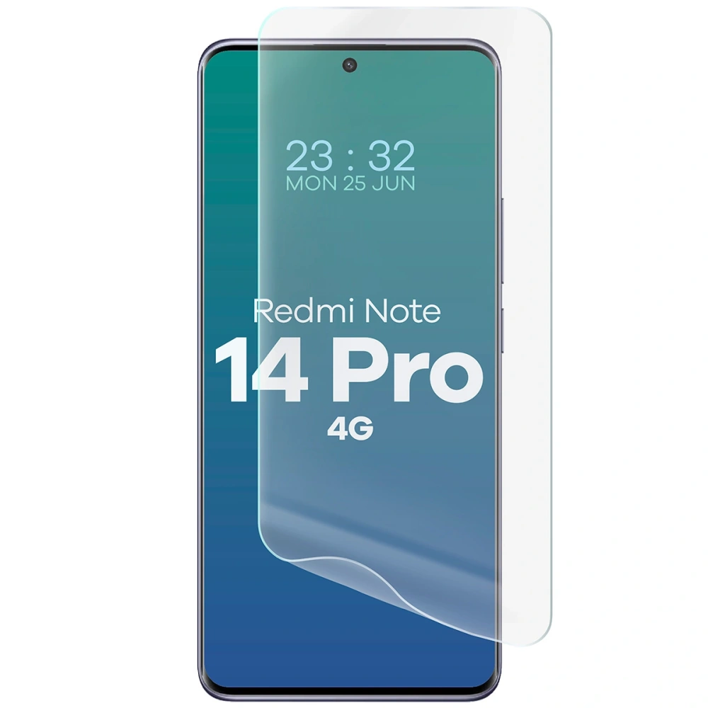 Folia hydrożelowa na ekran Bizon Glass Hydrogel Front do Xiaomi Redmi Note 14 Pro 4G [2 PACK]