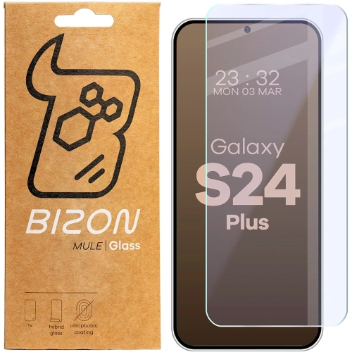 Buy Bizon Glass Mule Flexible hybrid glass Samsung Galaxy S24+ Plus 5G - BIZ8689 - {ean13} - Home Screen Store Europe