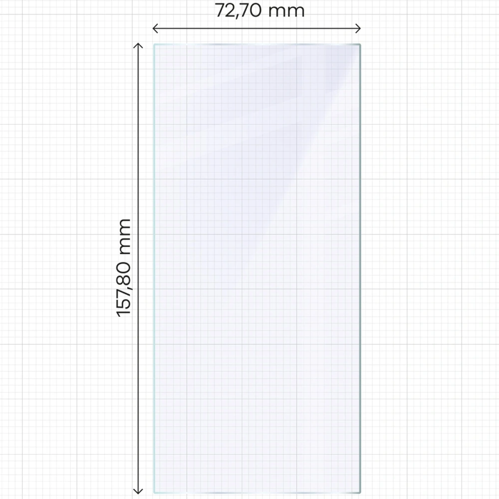 Elastyczne szkło hybrydowe Bizon Glass Mule do Samsung Galaxy S24 Ultra 5G
