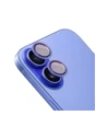 Bizon Glass Snap Lens Apple iPhone 16 / 16 Plus kék keret