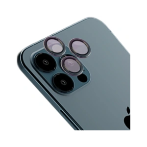 Kup Bizon Glass Snap Lens Apple iPhone 12 Pro Max cadru gri - BIZ8695 - {ean13} - Sklep Home Screen