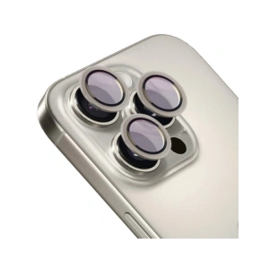 Kup Szkło hartowane na aparat z aplikatorem Bizon Glass Snap Lens do Apple iPhone 16 Pro / 16 Pro Max szara ramka - BIZ8697 - {ean13} - Sklep Home Screen
