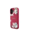 Kup Guess Geprägtes Blumendruckmuster MagSafe Apple iPhone 16 fuchsia - GUE4421 - {ean13} - Sklep Home Screen