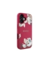 Kup Guess Geprägtes Blumendruckmuster MagSafe Apple iPhone 16 fuchsia - GUE4421 - {ean13} - Sklep Home Screen