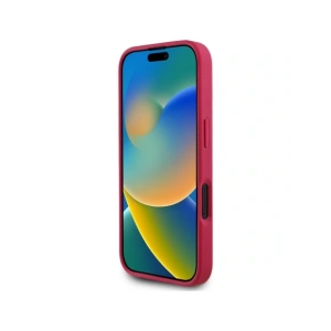 Kup Guess Geprägtes Blumendruckmuster MagSafe Apple iPhone 16 fuchsia - GUE4421 - {ean13} - Sklep Home Screen