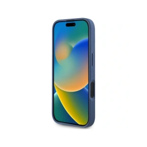 Kup Guess Geprägtes Blumenmuster MagSafe Apple iPhone 16 blau - GUE4422 - {ean13} - Sklep Home Screen