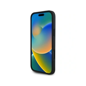 Kup Guess Model de imprimeu floral cu textură MagSafe Apple iPhone 16 Pro negru - GUE4423 - {ean13} - Sklep Home Screen
