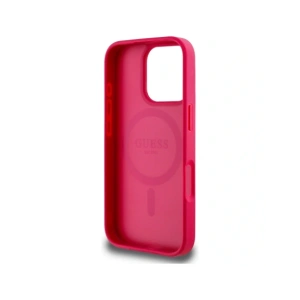 Kup Guess Model imprimat cu flori Granulat MagSafe Apple iPhone 16 Pro fucsia - GUE4424 - {ean13} - Sklep Home Screen