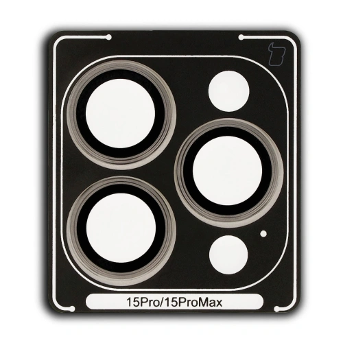 Kup Bizon skleněná čočka Snap pro iPhone 15 Pro / 15 Pro Max béžový rám - BIZ8700 - {ean13} - Sklep Home Screen